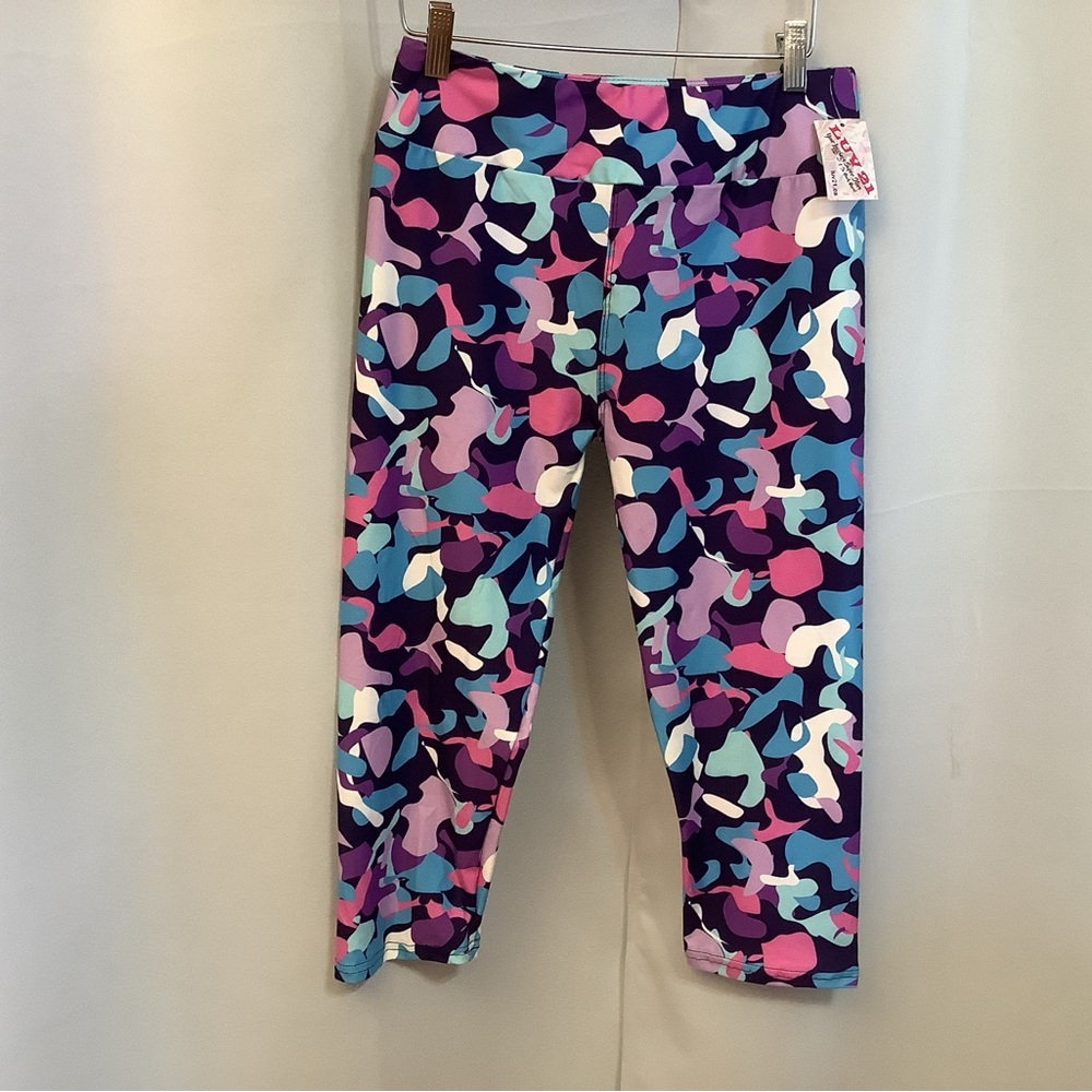 Luv21 Leggings Capris Cropped Women’s  Size 2-10  3X-5X Yoga Waistband